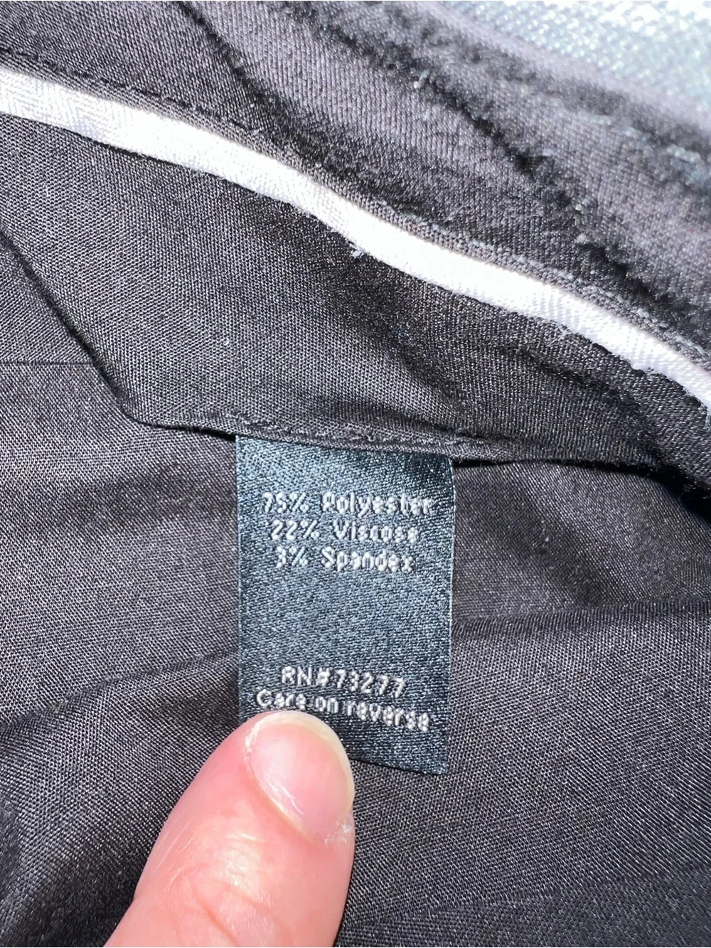 Apt. 9 Mens Gray Dress Pants Size 32/32